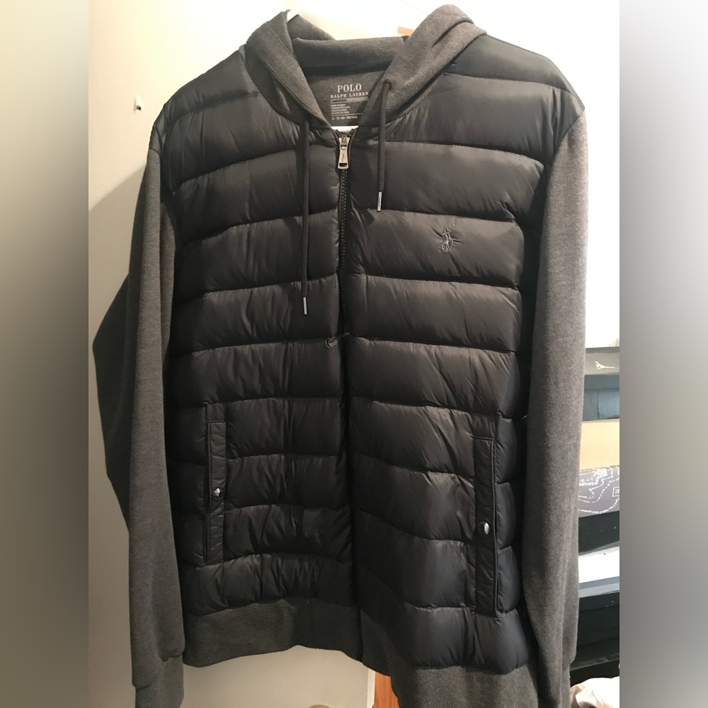 Polo Ralph Lauren Puffer Bomber Jacket Size XL